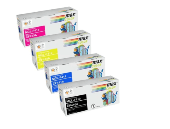 Pack 4 Toner Alternativo Cf410a /cf411a / Cf412a /cf413a